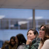 students sitting in class